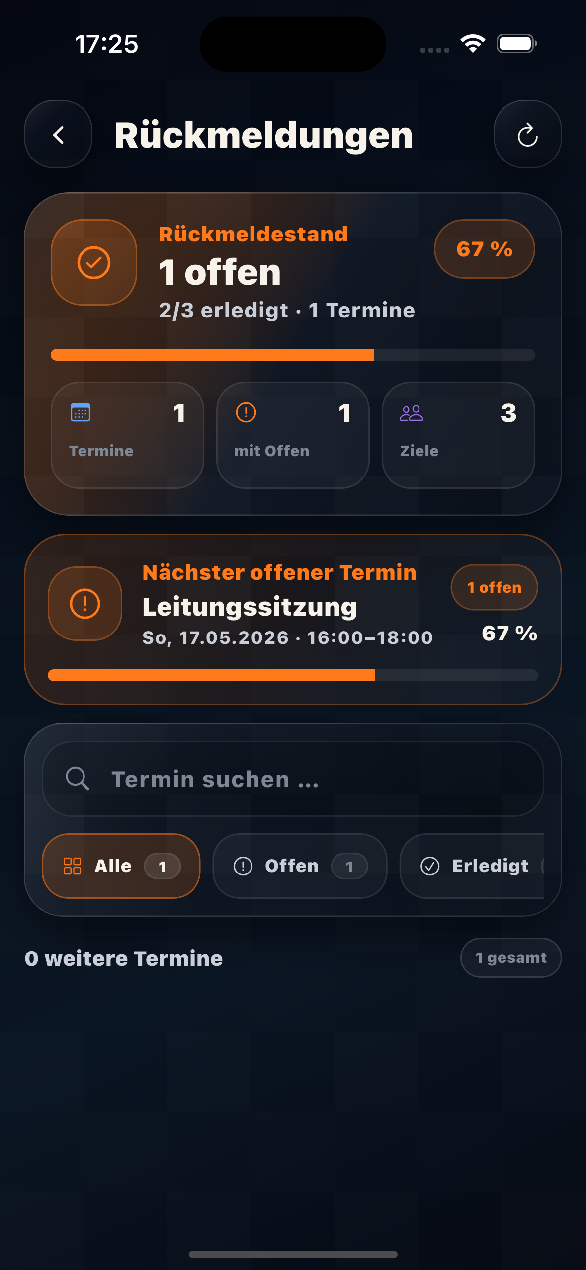 Rückmeldungen in JuFlamm